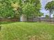 Spacious backyard with lush green lawn, perfect for outdoor activities and relaxation at 1325 Kennon St, Charlotte, NC 28205