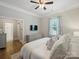 Serene bedroom with a large bed, ample natural light, and a peaceful ambiance at 1325 Kennon St, Charlotte, NC 28205