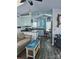 Inviting living space with kitchen, comfortable seating, and stylish decor at 166 Eagle Dr, New London, NC 28127