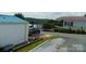 Picturesque street view showing well-maintained homes and a scenic mountain vista in the background at 166 Eagle Dr, New London, NC 28127