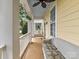 Relaxing front porch featuring comfortable seating and views of the community at 2003 Trigger Dr, Indian Trail, NC 28079
