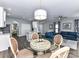 Inviting dining area and living room with hardwood floors and ample natural light at 2003 Trigger Dr, Indian Trail, NC 28079