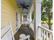 Inviting porch featuring rocking chairs, offering a relaxing outdoor space at 2003 Trigger Dr, Indian Trail, NC 28079