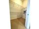 This walk-in closet features wire shelving for optimal organization, providing ample storage space at 333 W Trade St # 505, Charlotte, NC 28202