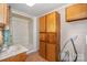 Bathroom featuring a shower and ample storage space at 439 Neisler Rd, Concord, NC 28025