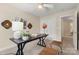 Bedroom featuring a ceiling fan, carpet, and decor at 4442 Coventry Row Ct, Charlotte, NC 28270