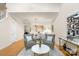 Cozy living area with hardwood floors and elegant decor at 4442 Coventry Row Ct, Charlotte, NC 28270