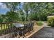 Wood deck and seating outside at 500 Mount Pleasant N Rd, Mount Pleasant, NC 28124