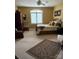 Comfortable bedroom with large windows, plush carpet, and decorative rug at 5112 Mill Race Ln, Lancaster, SC 29720