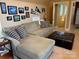 Comfortable living room area with a sofa and view to the doorway at 5112 Mill Race Ln, Lancaster, SC 29720