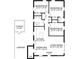 Detailed floor plan featuring three bedrooms, an open living area, and a convenient carport and storage at 5229 Milford Rd, Charlotte, NC 28210