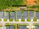 An aerial view of the community showing lot lines and approximate acreage at 6107 Gold Springs Way, Denver, NC 28037