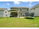 Backyard with a patio, grill, and trampoline at 812 Dogwood Creek Ln, Indian Trail, NC 28079