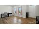 Office space with hardwood floors, neutral walls, and natural light at 812 Dogwood Creek Ln, Indian Trail, NC 28079