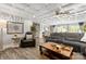 Inviting living room featuring comfortable seating, elegant decor, and ample natural light at 849 Savile Ln, Fort Mill, SC 29715