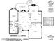 First floor plan showcasing the layout of the home with key features and dimensions at 9027 Kirkley Ct, Charlotte, NC 28277