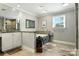 Well-lit bathroom featuring a tub, vanity, and modern finishes at 1009 13Th Avenue Nw Pl # 19, Hickory, NC 28601