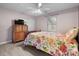 A bedroom with wood floors, a large dresser, and a window at 1124 St. Charles Ct # 3, Newton, NC 28658