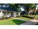 Cute single-story home with lush green lawn and walkway at 1124 St. Charles Ct # 3, Newton, NC 28658