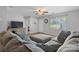 Bright and airy living room featuring modern decor and wood grain flooring at 1124 St. Charles Ct # 3, Newton, NC 28658