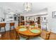 Open floor plan view from dining room to kitchen and living area, bright and airy space at 1505 Clarendon Pl, Rock Hill, SC 29732