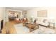 Comfortable living room featuring wood floors, fireplace and modern decor at 21514 Gulfstar Ct, Cornelius, NC 28031