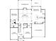 Layout showcasing the first floor of the home, including a Gathering room, kitchen, and dining area at 324 Coronado Ave, Matthews, NC 28104