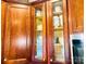 Stunning kitchen cabinets with glass inserts displaying dishware, enhancing the kitchen's overall aesthetic at 4048 Cascade Dr, Gastonia, NC 28056