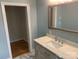 Elegant bathroom featuring a quartz vanity, modern fixtures, and a serene ambiance at 419 W 8Th St, Newton, NC 28658