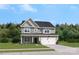Charming two-story home with stone accents, a welcoming front porch, and a well-manicured lawn at 428 Balboa St, Matthews, NC 28104