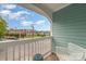 Inviting balcony with seating area and views of the neighborhood at 501 Mercury St, Charlotte, NC 28205