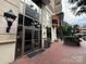 Elegant entrance of Peppervine restaurant with stylish lighting and greenery at 5730 Closeburn Rd # N, Charlotte, NC 28210