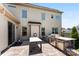 Outdoor patio featuring a built-in grill area perfect for entertainment and al fresco dining at 837 Kathy Dianne Dr, Indian Land, SC 29707