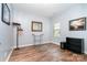 Bedroom with wood floors, tasteful decorations, and natural light at 101 Harvest Farm Ct, Mount Holly, NC 28120