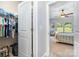 Bedroom view featuring large closet and window with natural light at 101 Harvest Farm Ct, Mount Holly, NC 28120