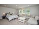 Inviting bedroom with a seating area, ideal for relaxation and comfort at 10209 Mamillion Dr, Huntersville, NC 28078