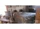 Bedroom with ornate bed frame and vintage furniture at 1116 Bryce Ave, Salisbury, NC 28144