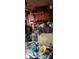 Overstuffed dining room with furniture and household items scattered throughout at 1116 Bryce Ave, Salisbury, NC 28144