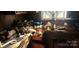 Messy kitchen with items covering the countertops, cabinets, and sink area at 1116 Bryce Ave, Salisbury, NC 28144