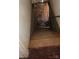 Wooden stairwell leading to basement or lower level at 1116 Bryce Ave, Salisbury, NC 28144
