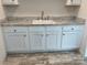 Bathroom sink featuring cabinets at 126 Zircon Dr, Statesville, NC 28625