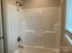 Shower in the bathroom at 126 Zircon Dr, Statesville, NC 28625