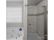 Bathroom featuring a separate shower and soaking tub at 1445 Deer Forest Dr, Indian Land, SC 29707