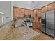Gourmet kitchen with granite countertops, stainless steel appliances and ample cabinet space at 1445 Deer Forest Dr, Indian Land, SC 29707