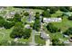 Aerial view of the property at 1787 Eastover Dr, Mt Pleasant, NC 28124 with parcel lines at 1787 Eastover Dr, Mount Pleasant, NC 28124