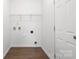 Walk-in closet provides ample storage with shelving and hanging space at 2005 Amos Oaks Ln, Charlotte, NC 28215