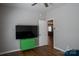 Bedroom with television and view of the living area at 2090 Durand Rd, Fort Mill, SC 29715