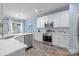 Modern kitchen features stainless steel appliances, white countertops, and stylish backsplash at 3006 S Legacy Park Blvd, Indian Land, SC 29707