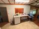 Simple kitchen with a white dishwasher and microwave, and a functional layout at 370 Miracle Dr, Salisbury, NC 28146