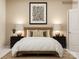 Elegant bedroom with a well-dressed bed, framed art, and matching nightstands for a balanced aesthetic at 4246 Skyboat Cir, Fort Mill, SC 29715